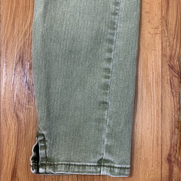 Free People Army Green Skinny Jeans - Picture 6 of 14